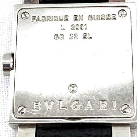 BVLGARIBulgari  Quadrato SQ22SL Quartz Watch Ladies - Picture 5 of 9